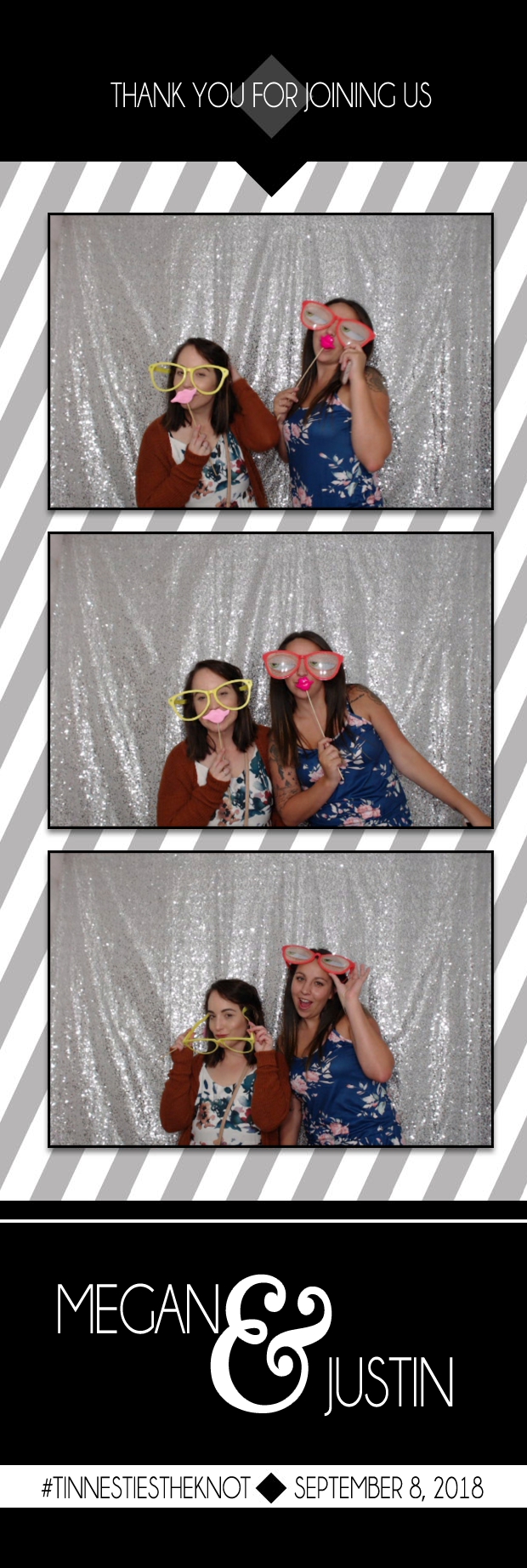 Megan and Justin's Wedding | View more photos from the event at gallery.photoboothbillings.com/u/PhotoBoothBillings/Megan-and-Justins-Wedding